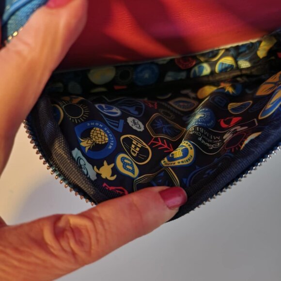 EUC Disney Vacation Club member Loungefly Backpack DVC "A Vacation of Adventure" - Picture 9 of 11